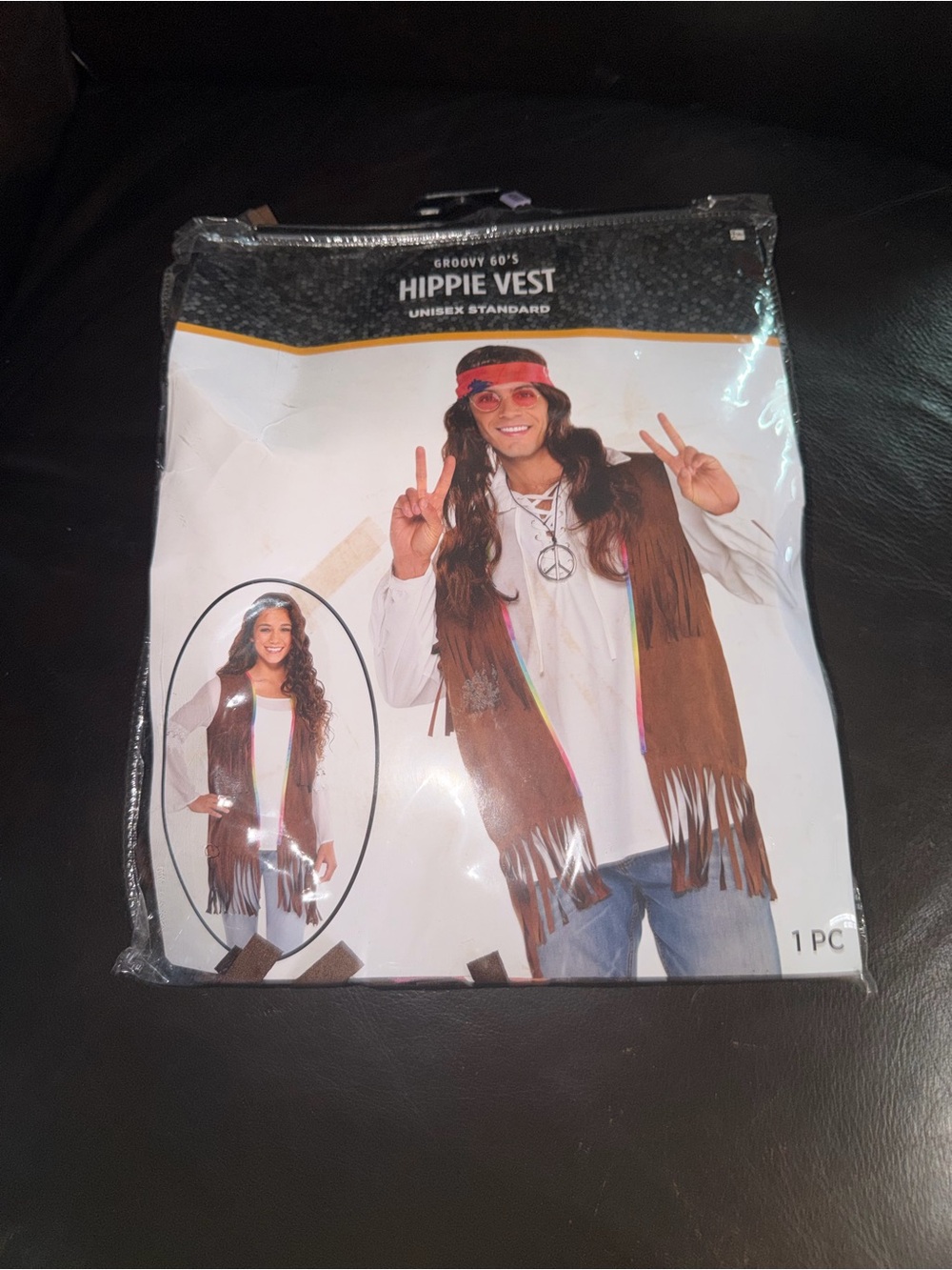 Spirit Brown Hippie Fringe Vest